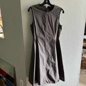 Theory, Grey Cotton Dress, Size 6